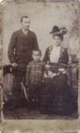 Đorđe, Mihajlo i Mileva Andrejević, ~1894.